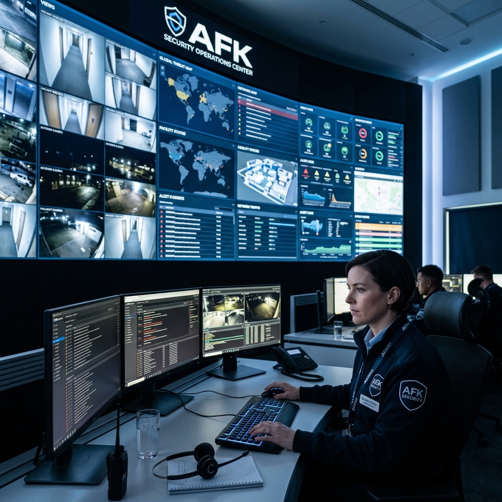 AFK Security Operations Control Room